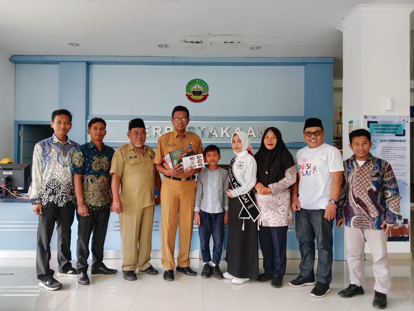 Duta Puisi Esai Nasional dari Jateng Kunjungi DPK Blora