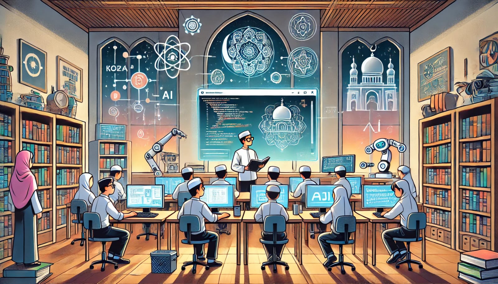 Revolusi AI di SMK Muhammadiyah 2 Cepu