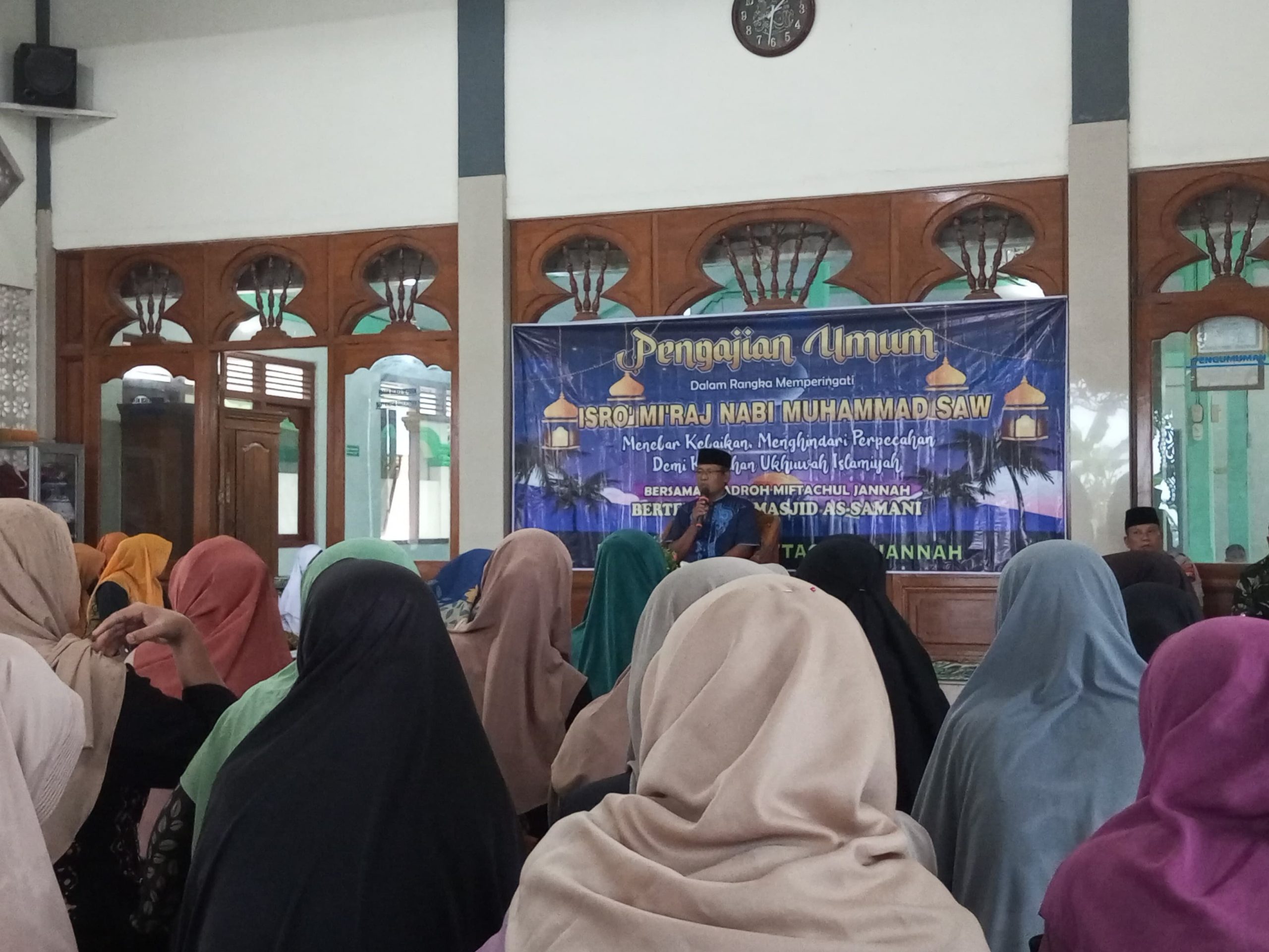 Masjid Besar Assamani Gelar Pengajian Umum untuk Peringati Isra' Mi'raj Nabi Muhammad SAW