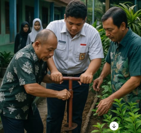 MEMBANGUN KESADARAN BIOPORI BUATAN DAN BIOPORI ALAMI