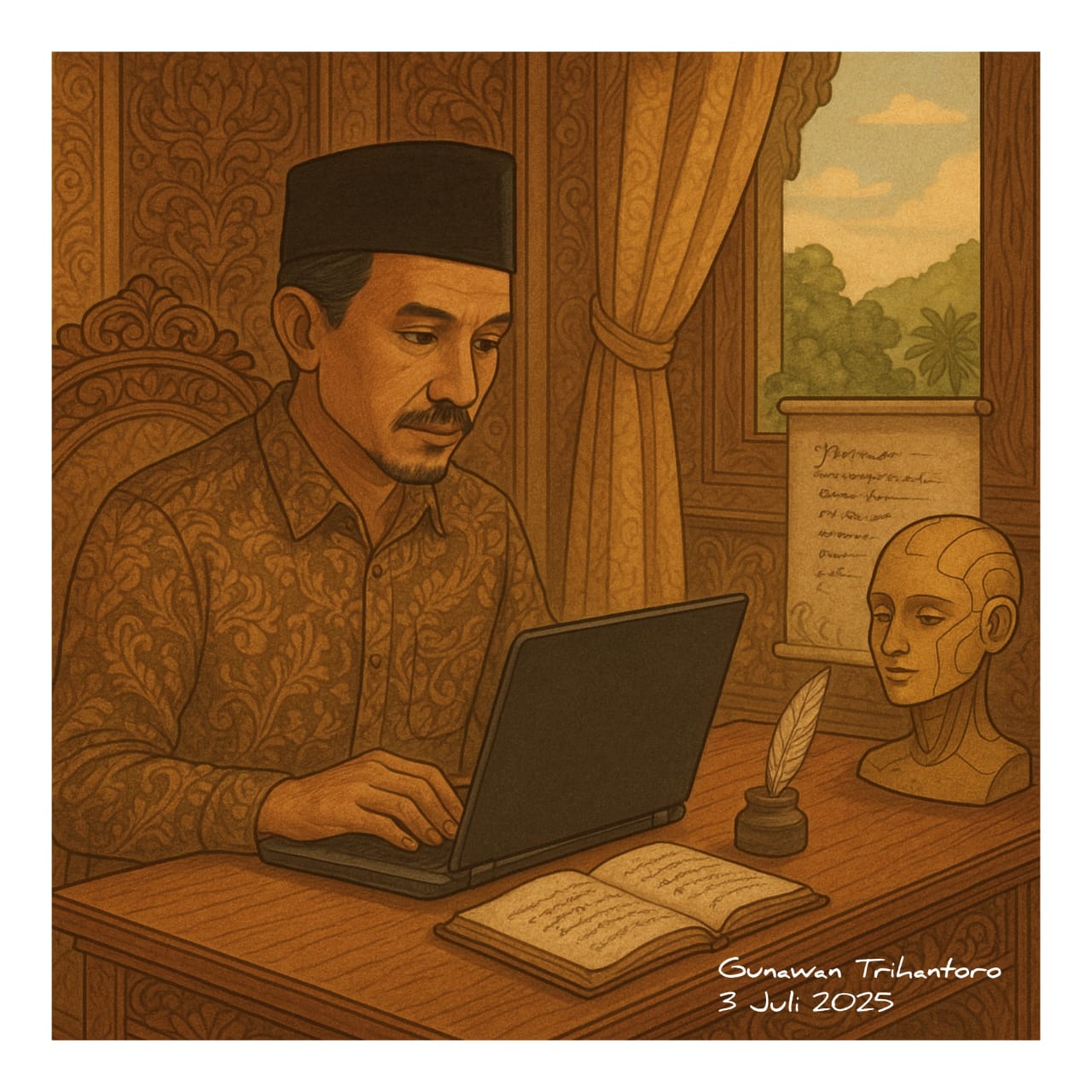 Koding, Kecerdasan Artifisial, dan Puisi Esai